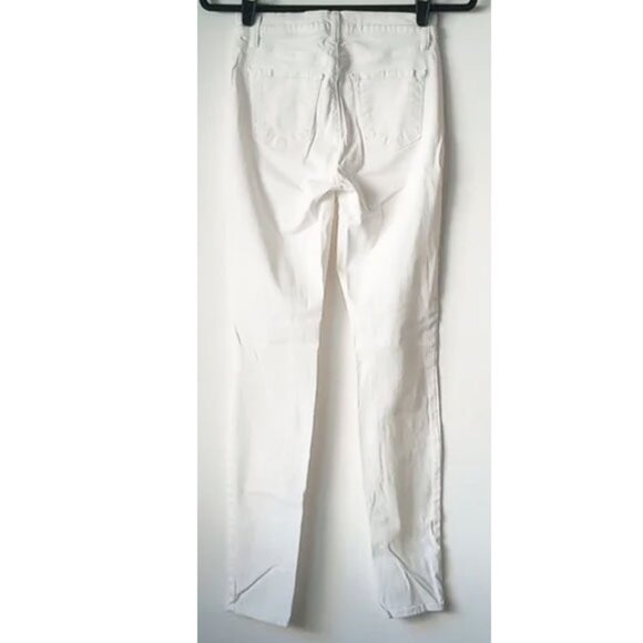 J Brand Maria Mid Rise Skinny Jeans 26 Blanc 26x30 - Picture 4 of 13